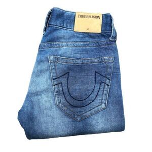True Religion Jeans Size 28 GENO Slim Blue